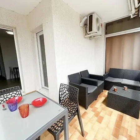 Cr290-010 T1 Avec Balcon -4 Couchages-canet En Roussillon * Canet-en-Roussillon